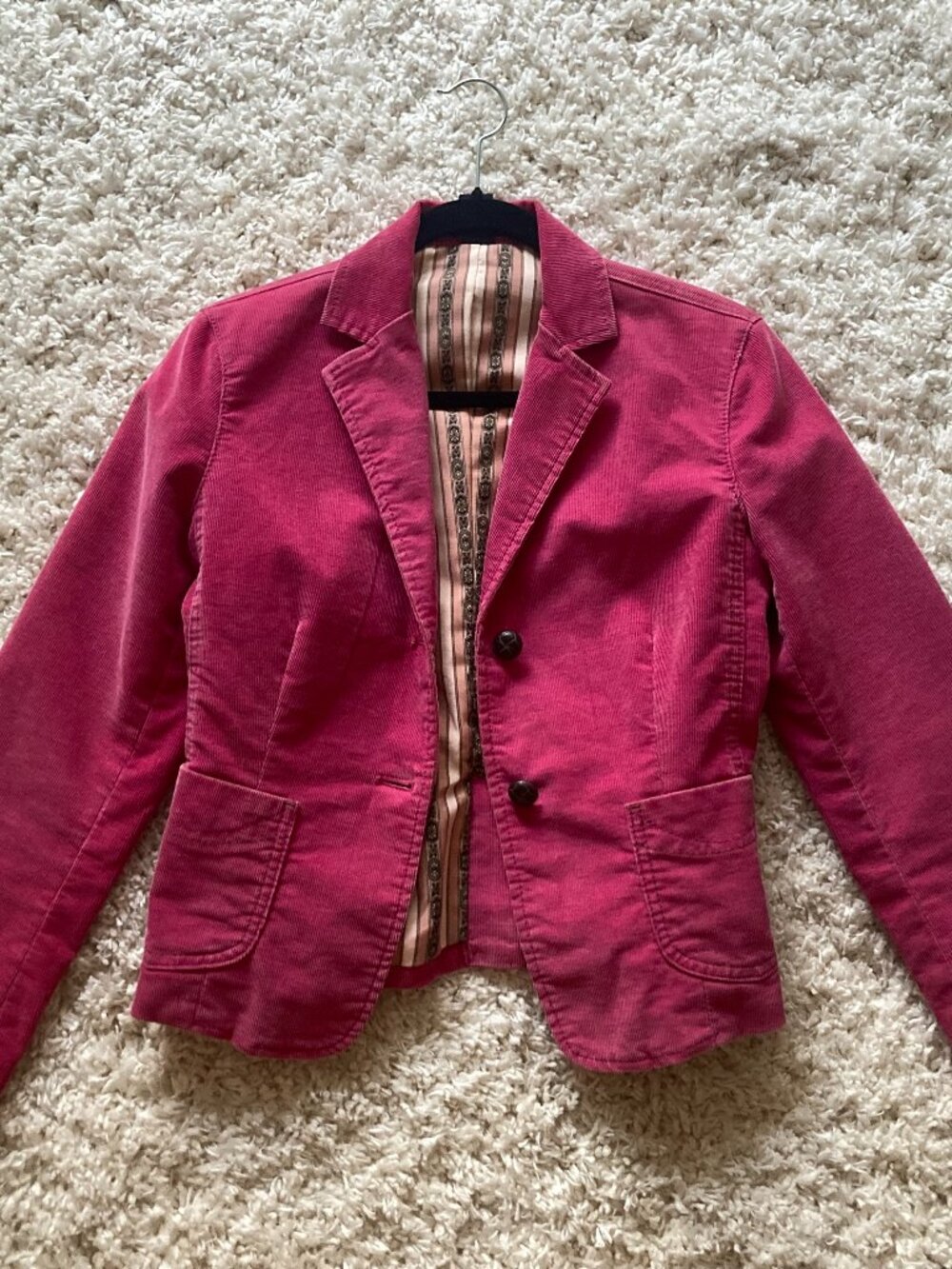 Pink Corduroy Casual Blazer GAP 2, ASO Hermione Granger